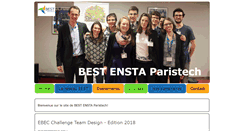 Desktop Screenshot of best.ensta-paristech.fr