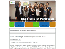 Tablet Screenshot of best.ensta-paristech.fr