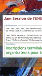 Mobile Screenshot of jam.ensta-paristech.fr