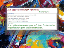 Tablet Screenshot of jam.ensta-paristech.fr