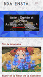 Mobile Screenshot of bda.ensta-paristech.fr