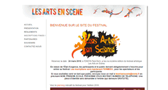 Desktop Screenshot of lesartsenscene.ensta-paristech.fr